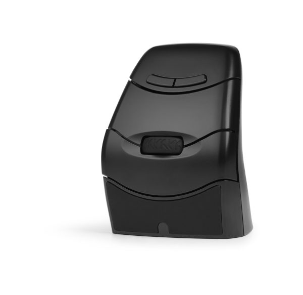 BakkerElkhuizen DXT3 Cordless Ergonomic Mouse front view angled