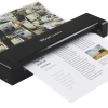 IRIScan Executive 4 Duplex scanning a page of text and images