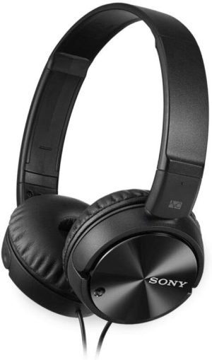 Sony MDR-ZX110NC Noise Cancelling Headphones - Black