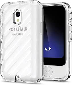 Pocketalk S Screen Protector. Front and back