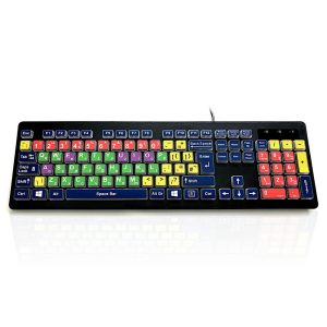 Mixed Colour Large Legend Keyboard