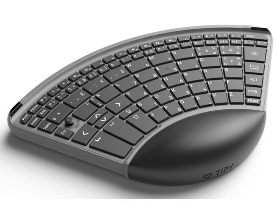 TiPY One-Handed Keyboard from front