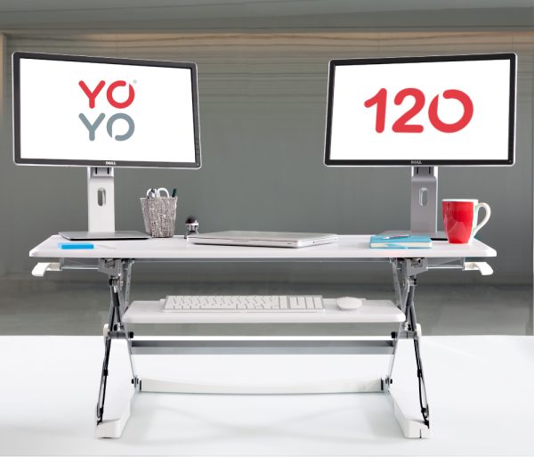 CLASSIC 120 Standing Desk Converter - Image 5