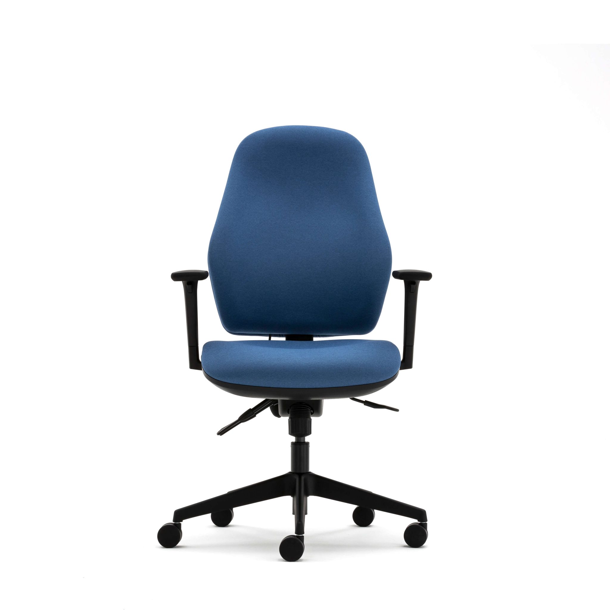 Orthopaedica high back posture chair, height adjustable arms, ILS, SS
