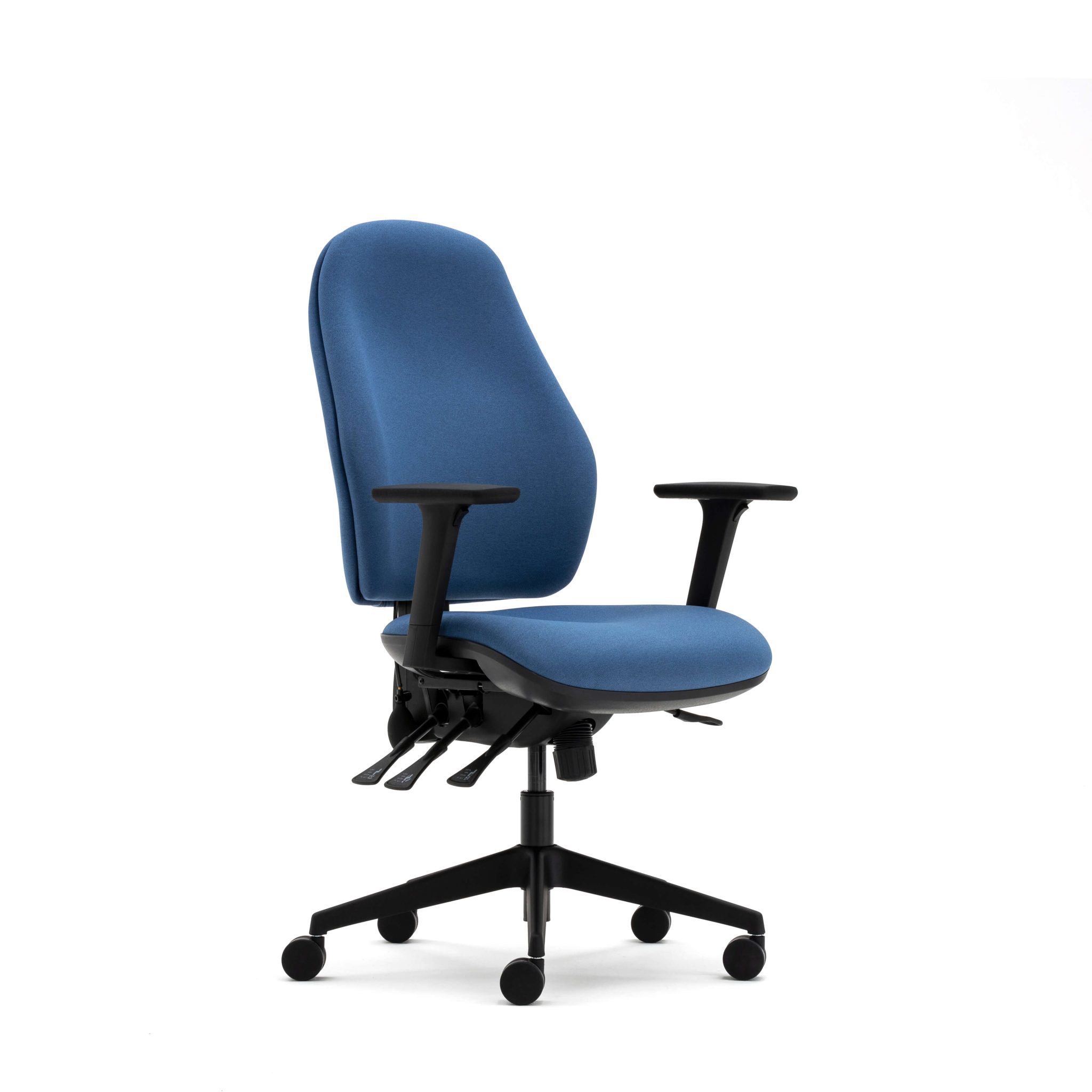 Orthopaedica high back posture chair, height adjustable arms, ILS, SS - Image 2