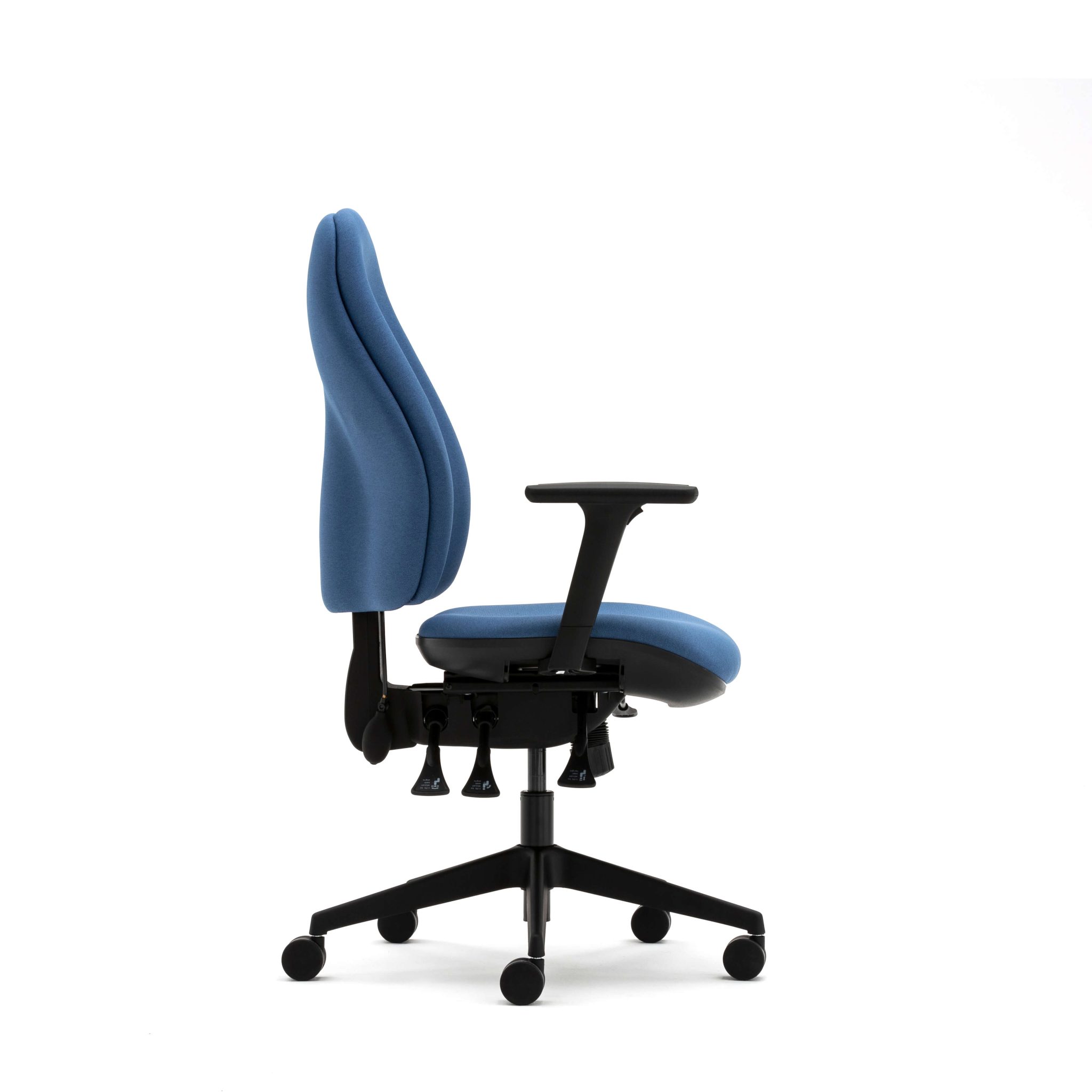 Orthopaedica high back posture chair, height adjustable arms, ILS, SS - Image 3