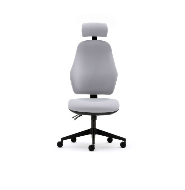 Orthopaedica high back posture chair, headrest, no arms, ILS, SS - Image 6
