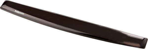 Fellowes Crystal Keyboard Wrist Rest Black