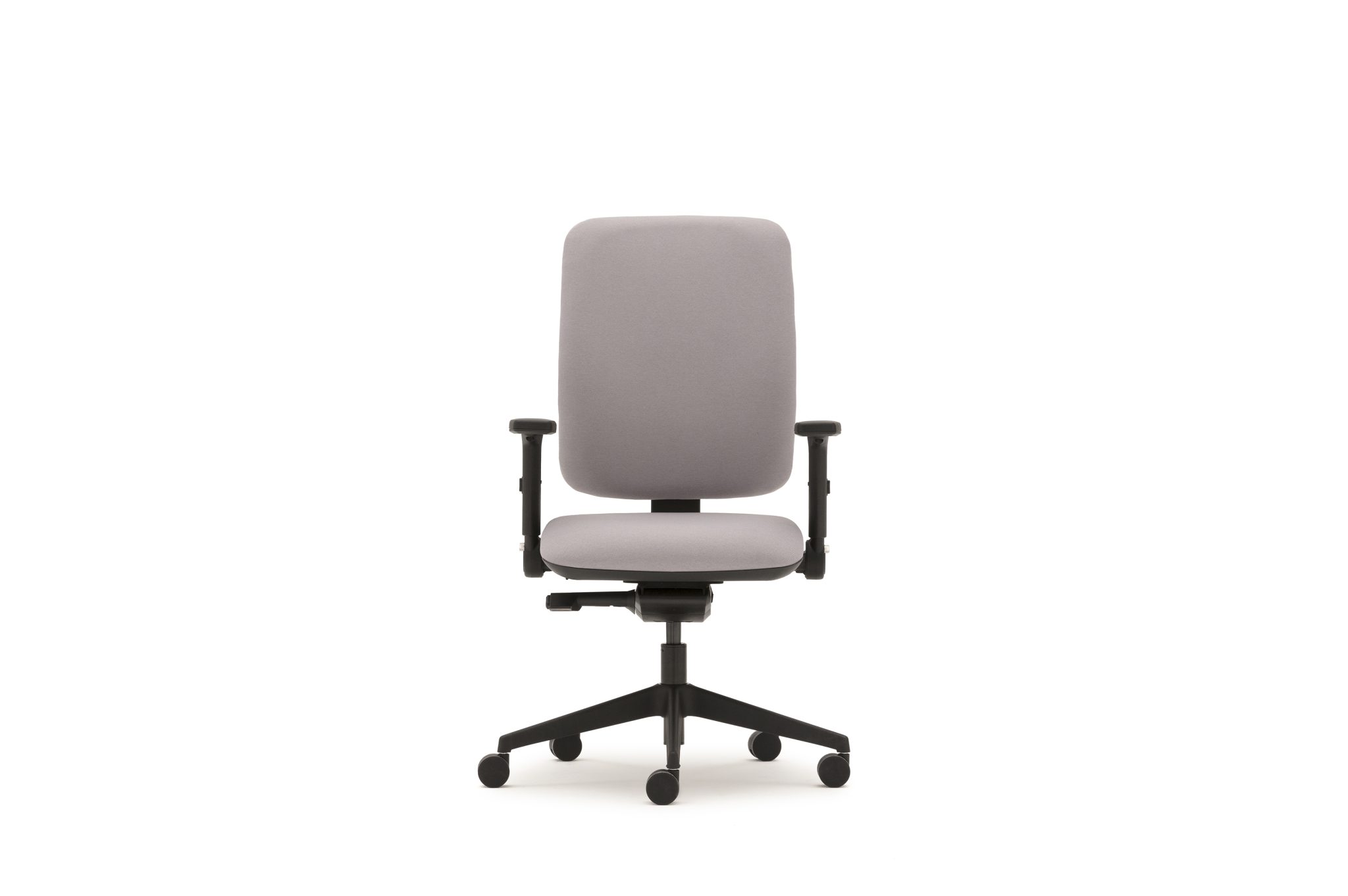 Pluto plus high back task chair, adjustable folding arms