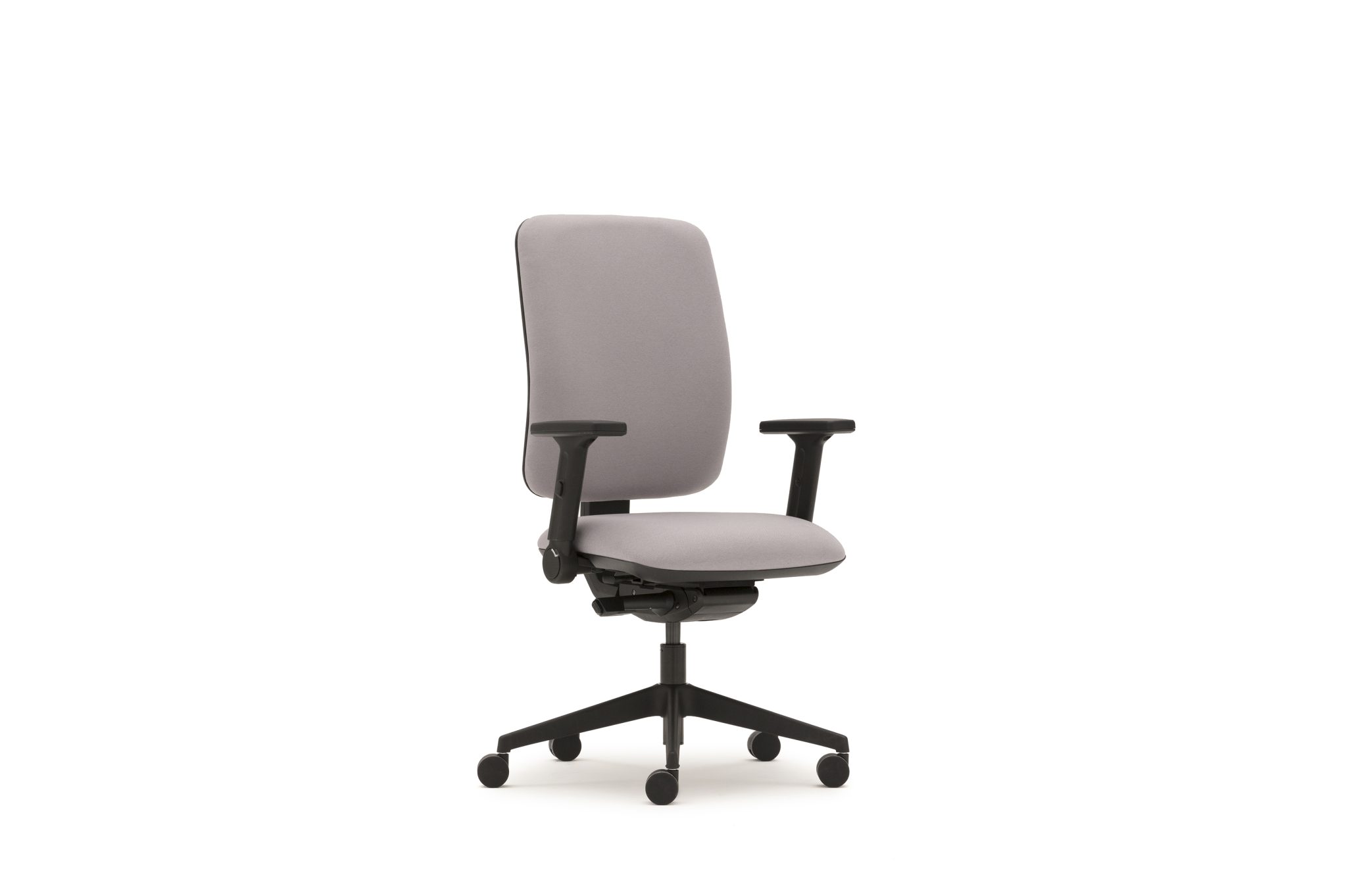Pluto plus high back task chair, adjustable folding arms - Image 2