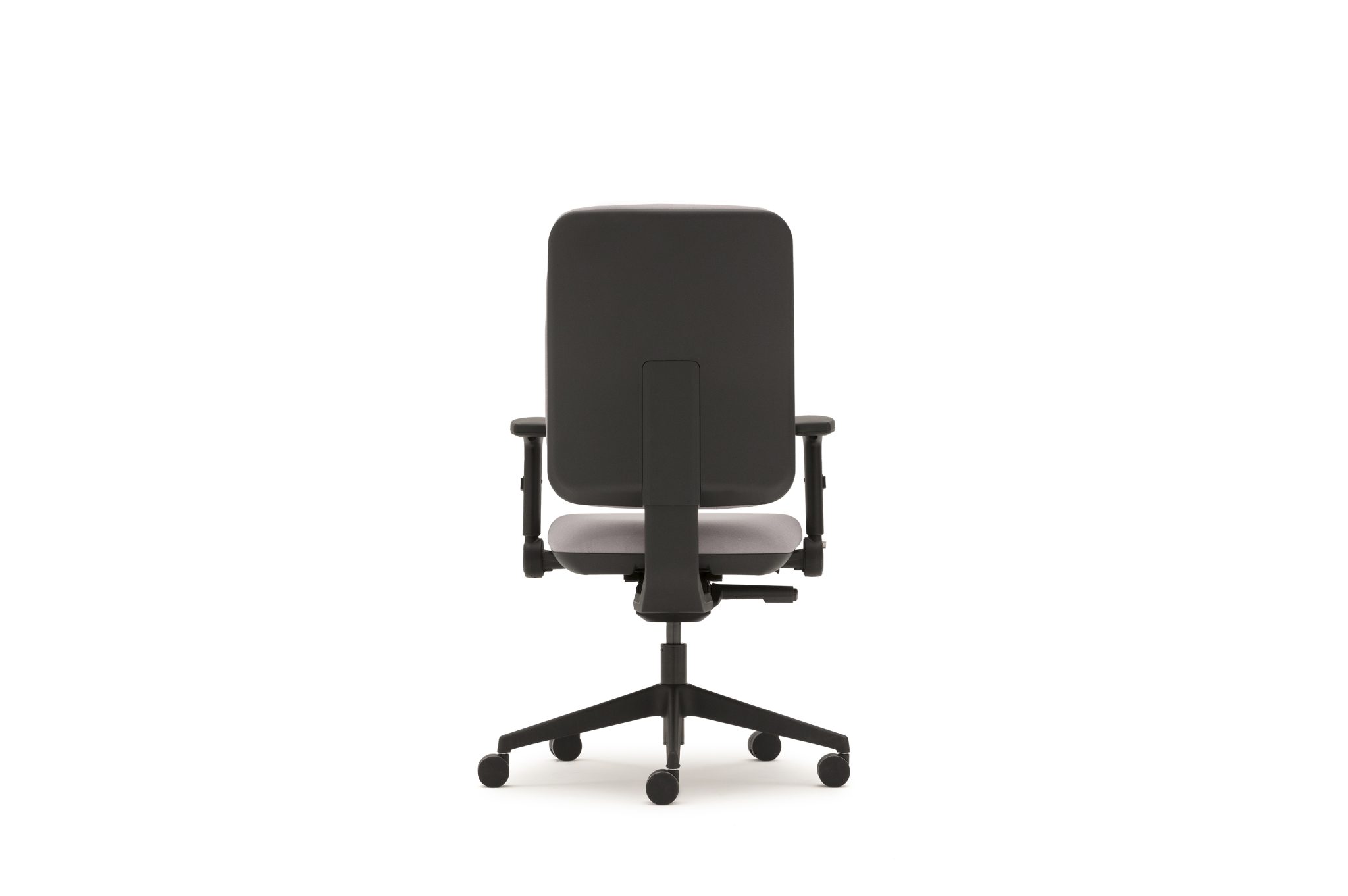 Pluto plus high back task chair, adjustable folding arms - Image 3