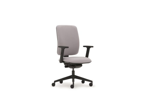 Pluto plus high back task chair, height adjustable arms - Image 2
