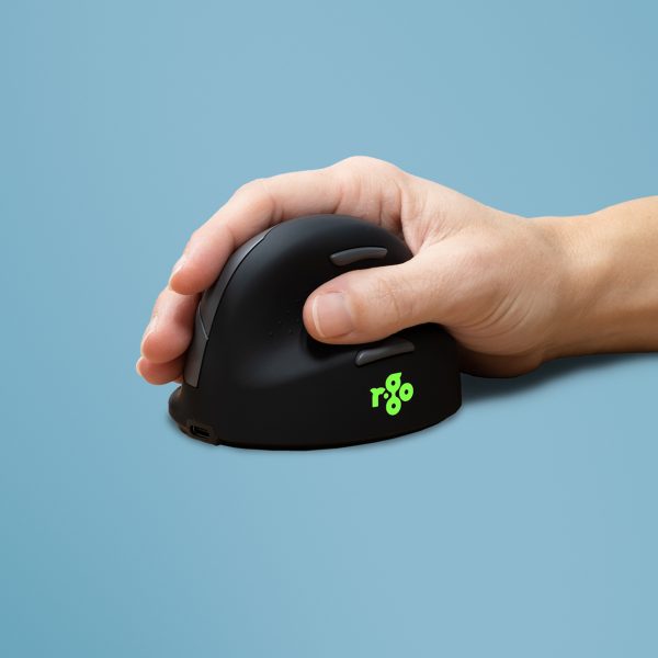 R-Go HE Break Ergonomic Vertical Bluetooth Mouse Small Right - Image 3