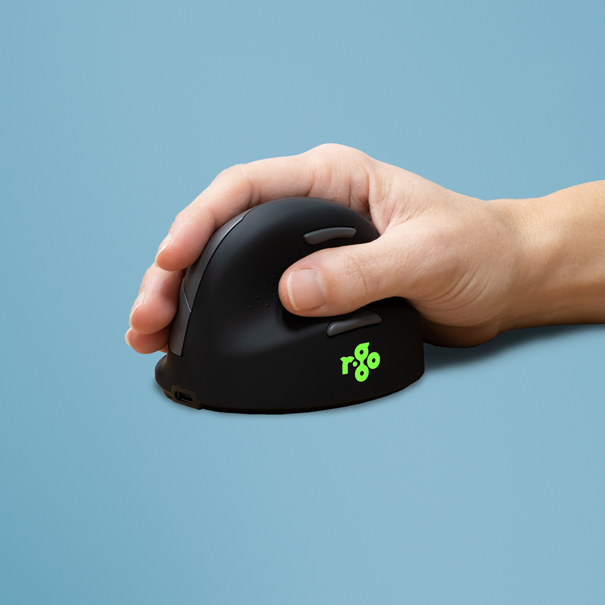 R-Go HE Break Ergonomic Vertical Bluetooth Mouse Small Right - Image 3