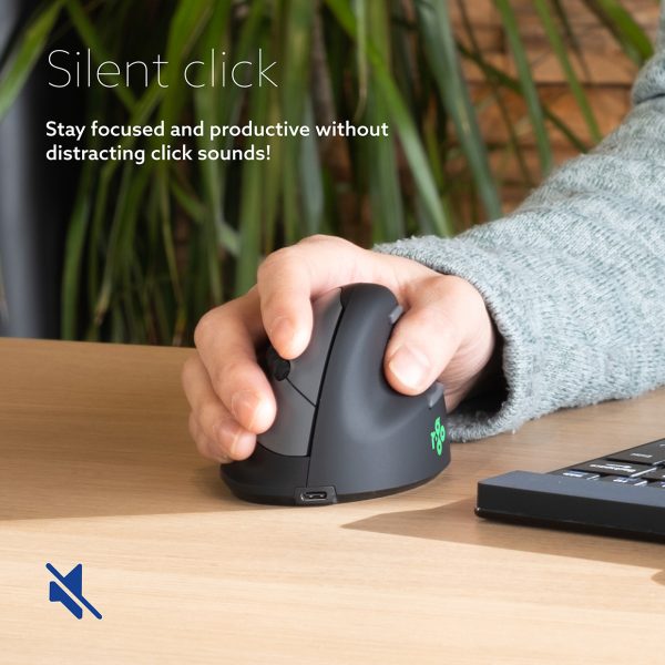 R-Go HE Break Ergonomic Vertical Bluetooth Mouse Small Right - Image 8