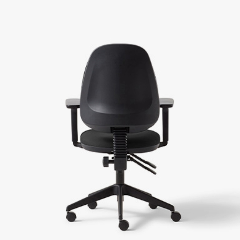 Saturn high back task chair, upholstered seat and inner backrest, standard mechanism, HA arms - Image 3
