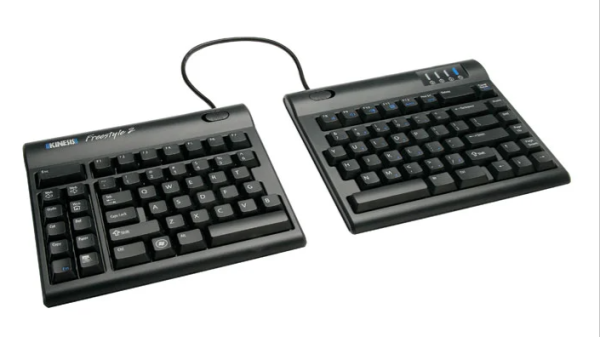 Kinesis Freestyle2 split keyboard and cable kit