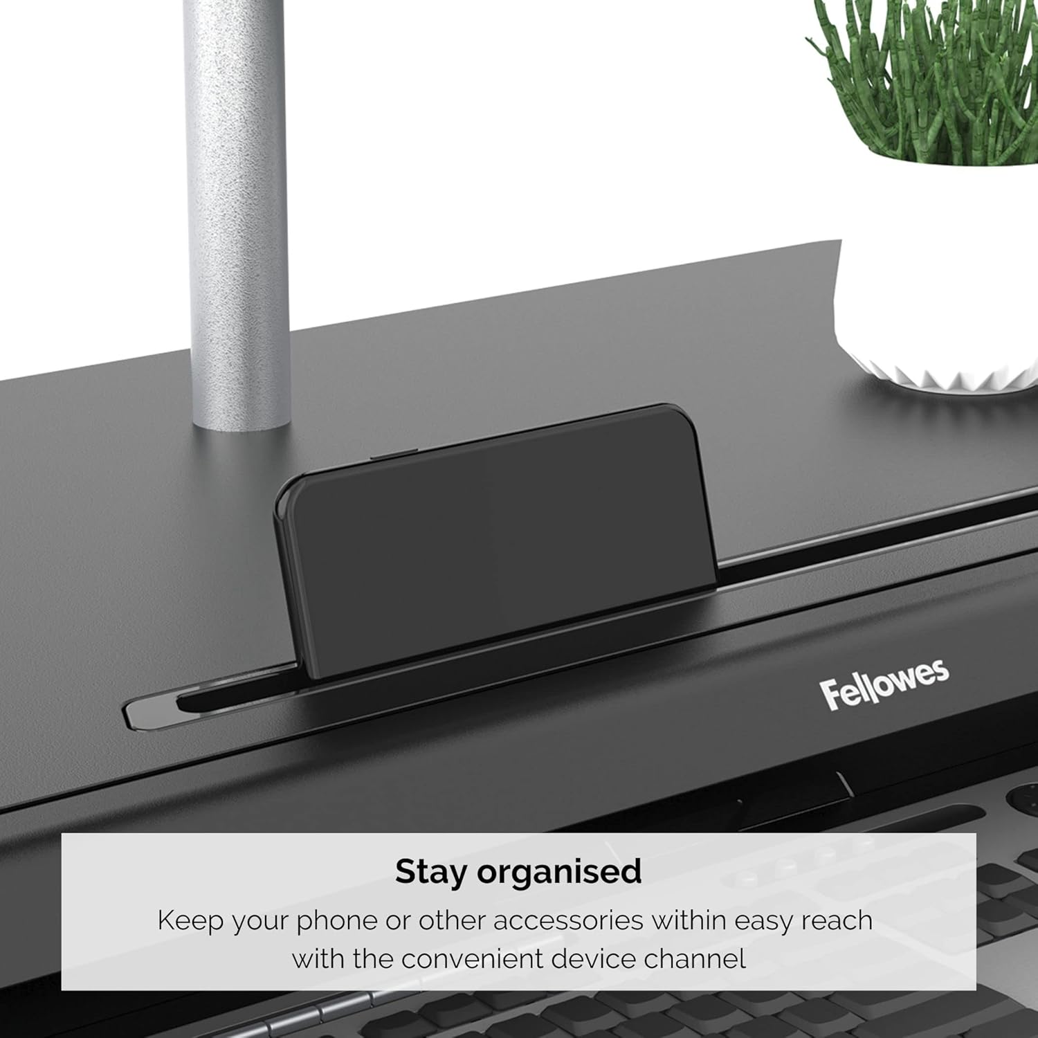Fellowes Lotus LT Sit/Stand Workstation - Image 4