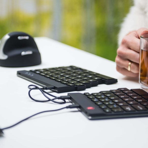 R-Go Split Keyboard UK black wired - Image 3