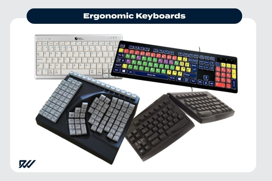 What is an ergonomic keyboard