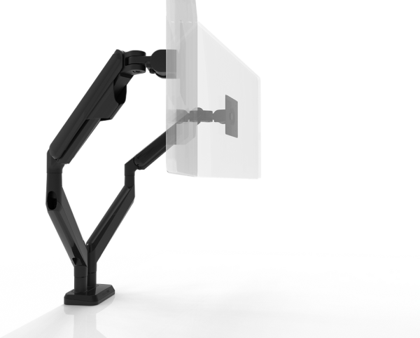 Move Double - spring monitor arm