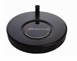 Supervisor weighted base shown as a standalone freestanding base for assistive technology mounting solutions