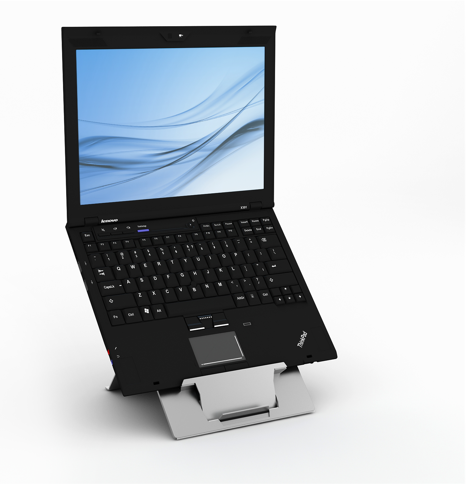 Standivarius Oryx Evo D Laptop Stand with Document Holder - Image 2