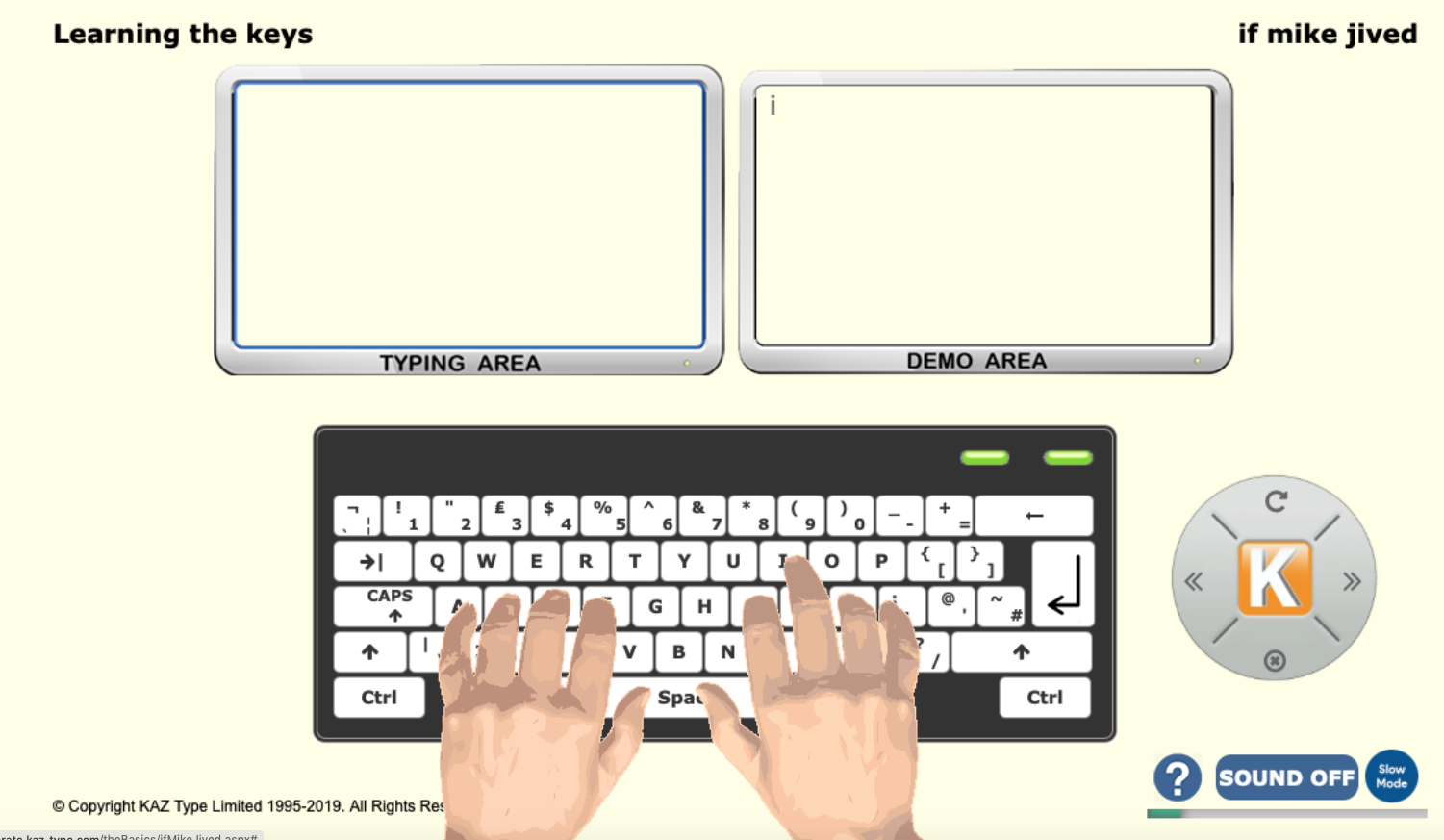 KAZ - Accessible Touch Typing Software - Image 2