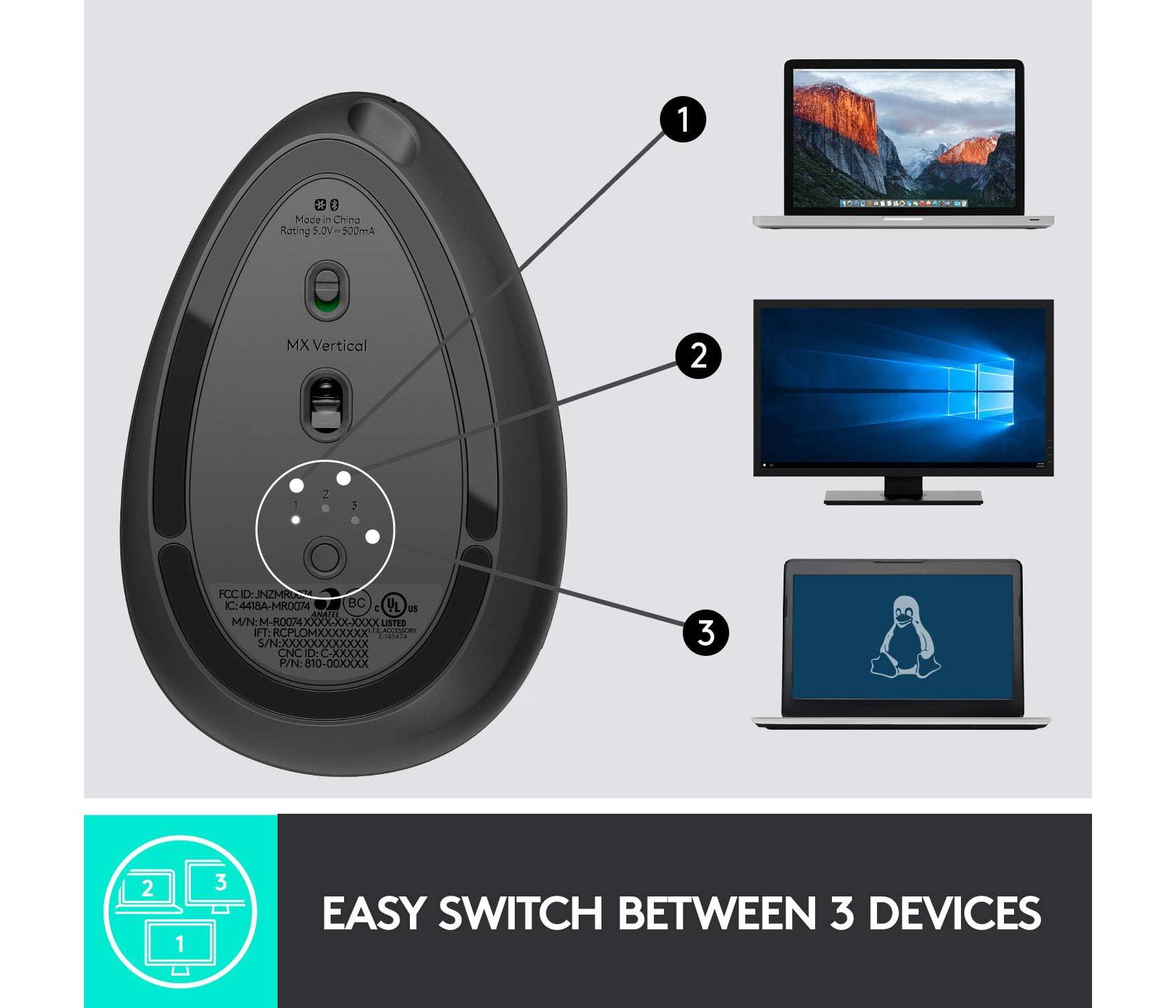 Logitech MX vertical - Image 7