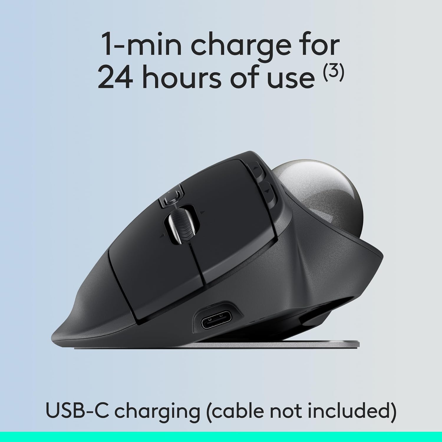 Logitech MX Ergo S Trackball Wireless Mouse - Image 3