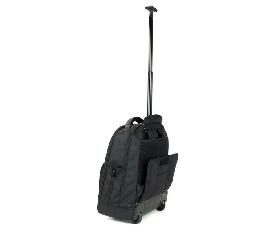 Targus rolling laptop backpack with telescopic handle and wheels
