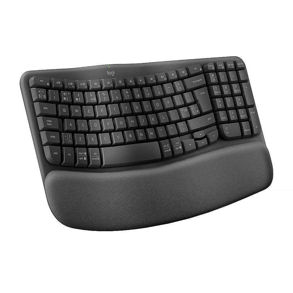 Logitech Wave Keys Wireless Ergonomic Keyboard