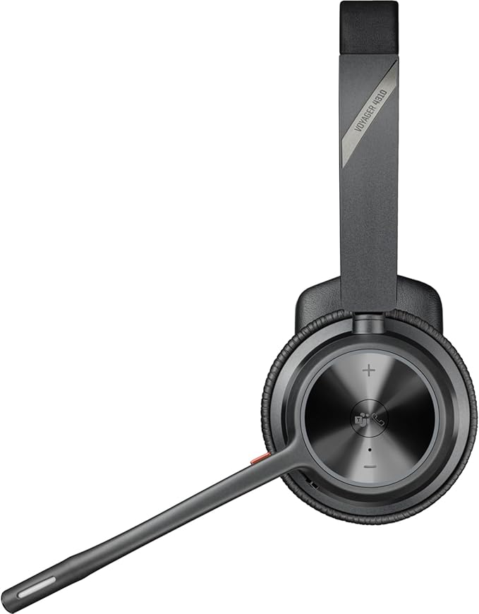 POLYVoyager 4310 UC Mono Headset, BT700 Adapter, Stand - Image 3