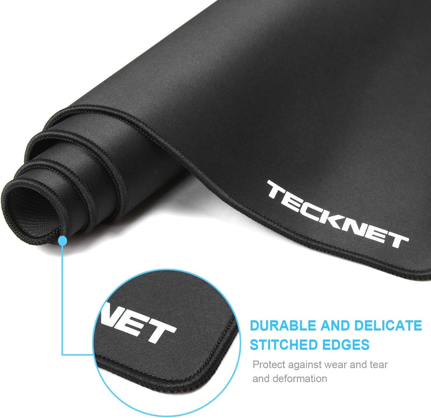 TECKNET Gaming Mouse Mat, 900x400x3 mm Large Mouse Pad - Image 3