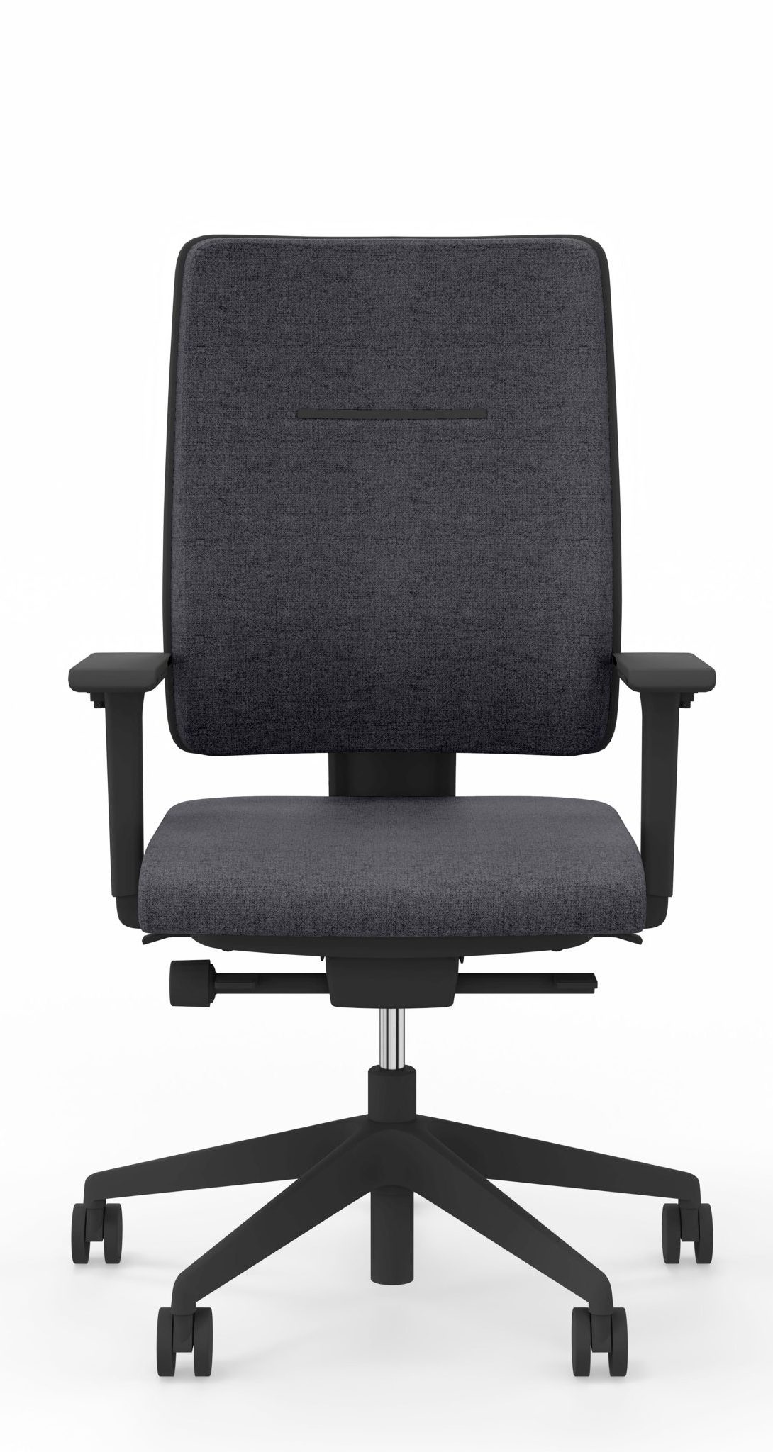 Viasit Toleo swivel chair with, 4D arms, ultra spring seat - Black