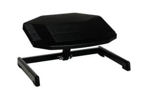 Basic950 BakkerElkhuizen adjustable footrest shown in a raised position.